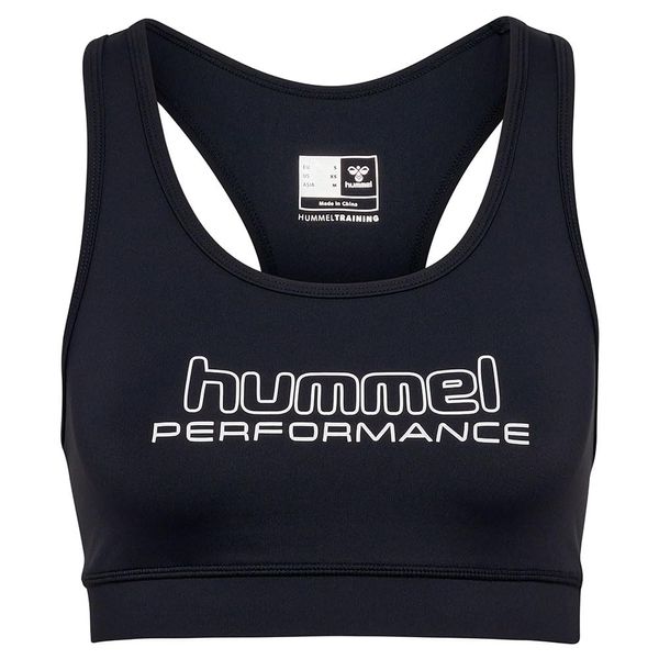 hummel Performance Sport-BH, Plum Perfect (DE/NL/SE/PL, Alphanumerisch, S, Regular, Regular, schwarz)