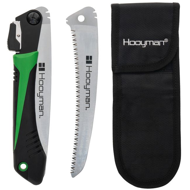 Hooyman MegaBite Hunter’s Combo Bone Saw with Heavy Duty Construction, High Carbon Steel Blade, Impulse Hardened Teeth, and Ergonomic Over-Molded Handle for Camping, Hunting, and Outdoors