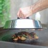 Char-Griller 8966 Flat Iron Griddle 12" Melting Dome Outdoor Kitchen Accessory