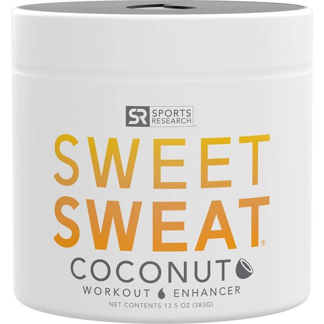 Sweet Sweat Coconut Enhancer Gel to Max Out Your Exercises & Sweat Faster 13.5oz