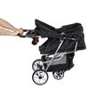 Dog Stroller 3 Wheels Foldable Cat Pet Stroller with Storage Basket & Cup Holder