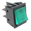Lincat Genuine On/Off Green Rocker Switch (4 Terminal)