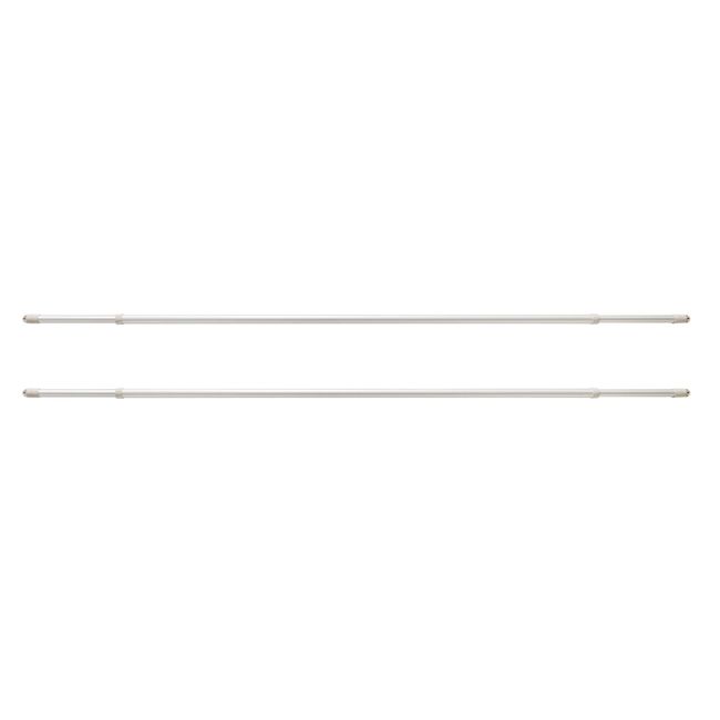 Sekisui Resin Clothesline Aluminum Telescopic Rod, 9.8 ft (3 m), Set of 2 AN-30LG | Monohoshi Rod, Telescopic, Aluminum