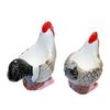 Egg Cups from The Leonardo Collection Boxed Cockerel and Hen Design 8900