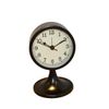 b.c.l Clock, Compact, Alarm Clock, Tabletop, Bedside, Small, Table Clock, Time, Interior, Room, Stylish, Simple, Gift, Present, Miscellaneous Goods, Alarm Clock (Black)