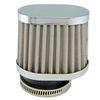 Ager 54mm Oval Power Filter, Stainless Steel, Silver, 4 Pack