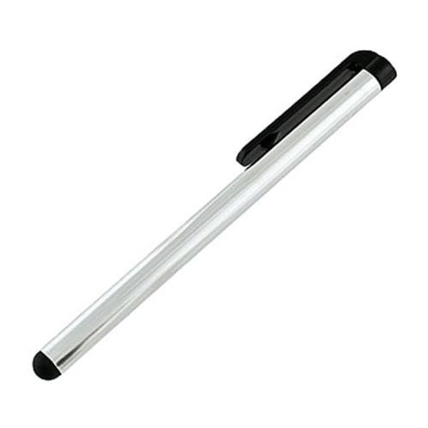 Stylus Pen Touch Compatible with Lively Jitterbug Smart4, Compact Lightweight Silver Color