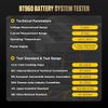 Car Battery Load Tester 0-80V Lithium Battery Tester Cranking Charging Analyzer