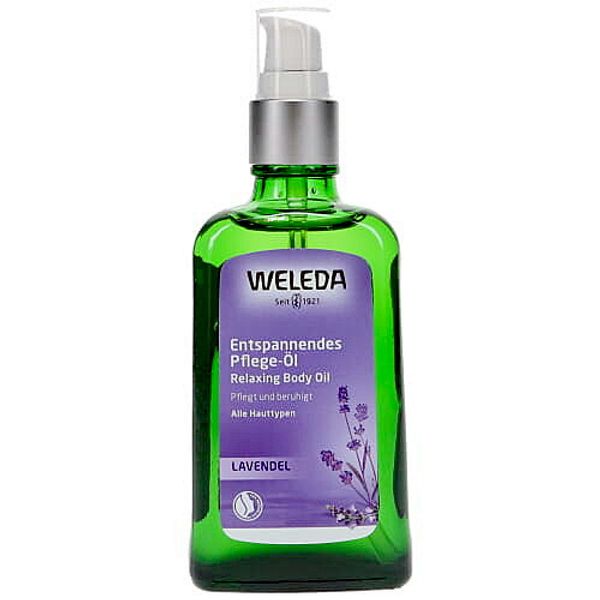 Weleda Lavand Lavender Body Oil 100ml Pump Type