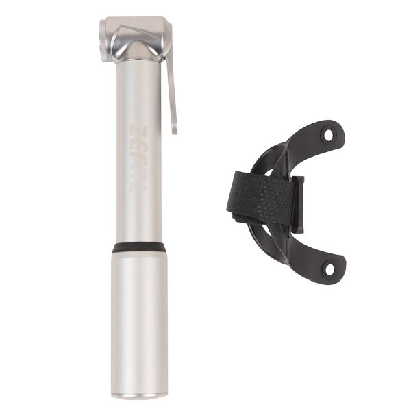 Zéfal Road Micro Hand Pump, Silver, 165 mm