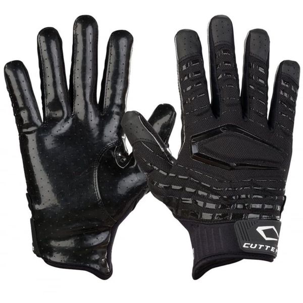 CUTTERS Gamer Padded Football Glove. All Purpose Players, Receivers, Lineman. Extra Grip.