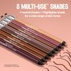 Revlon ColorStay Multi-Liner Double Sided Multi-Purpose Pen for Lips, Face and Eyes, 008 Catalyst