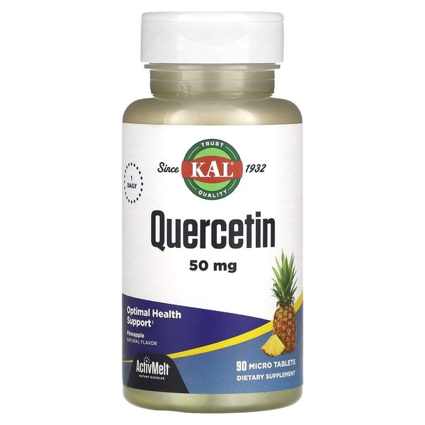 Cal Quercetin Bromelain Pineapple 50mg 90 tablets