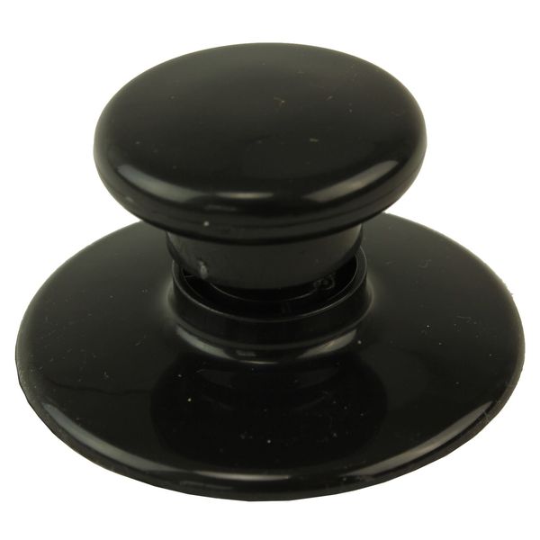 SPARES2GO Glass Lid Knob for Breville VTP067 VTP169 ITP136 ITP137 ITP138 ITP181 Slow Cooker Pot (Black)