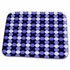 3dRose Bathroom Bath Rug Mat - Blue Bright Light Dots Dots