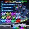 MICTUNING N3 Car Underglow Light Strip Kit Lighting Underbody Multicolor Neon