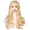 ColorGround Long Curly Cosplay Wig with 2 Ponytails (Blonde)