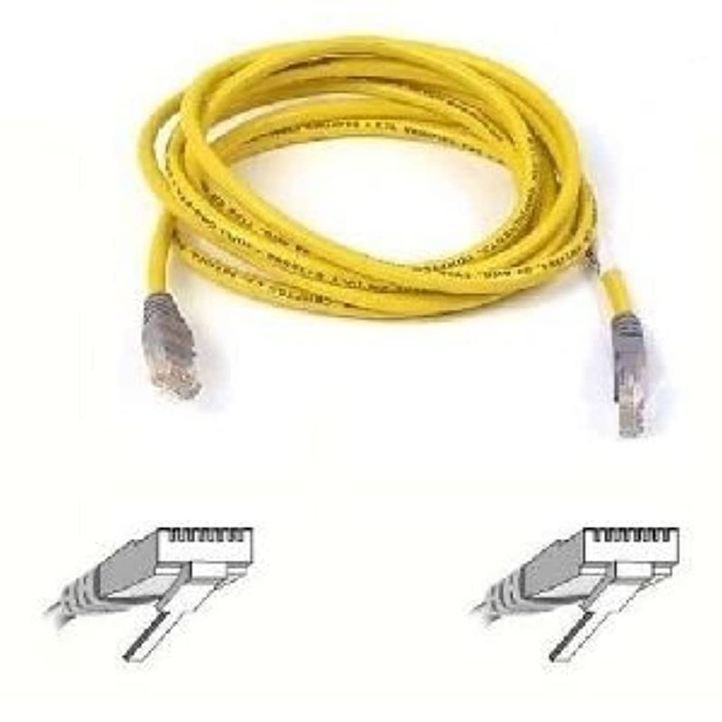 Belkin Components A3X126-10-YLW Crossover Cable - RJ-45 - Male - RJ-45 ...