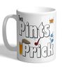 I Love Mugs - Two Pints Pr*ck - Still Game - Mug, Ceramic, 11fl.oz.