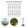 20 Pcs Trigger Snap Hooks Stainless Steel Hanging Hooks Crystal Hook