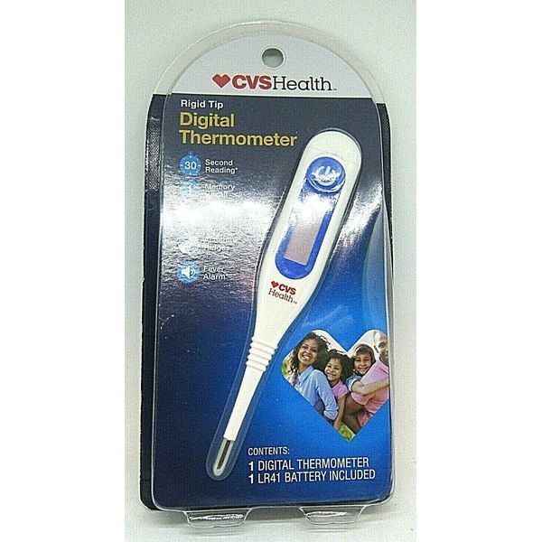 CVS Health Rigid Tip Digital Thermometer 30 Seconds Reading