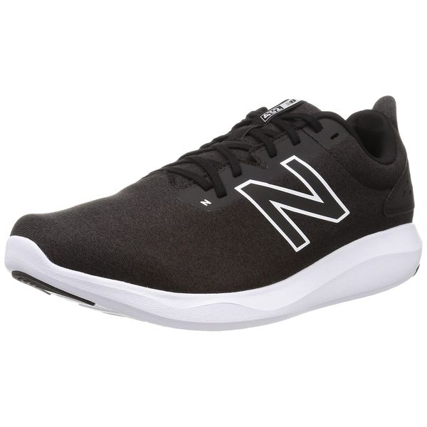 New Balance Rise Men's Running Shoes ME432, Black/White (LB2)., 27.0 cm 2E