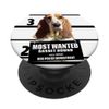 Basset Hound Black PopSocket Holder Mount Car Kids B