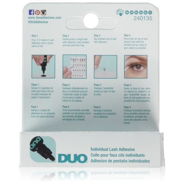 Duo Individual Lash Adhesive Dark 0.25oz (3 Pack)