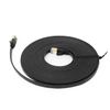 Buhbo 25 ft CAT7 Flat Ethernet Cable Shielded STP Network Snagless Cable RJ45 Cat 7