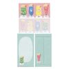 LI348 Retro Diary Single Pencil Notebook, Cream Soda, Colorful