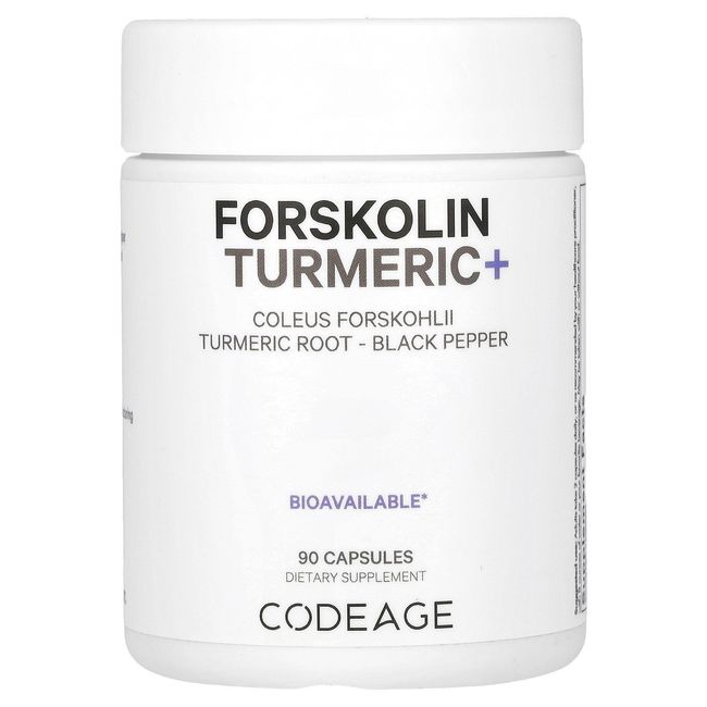 Forskolin Turmeric+, 90 Capsules