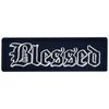 Blessed Embroidered Velcro Patch