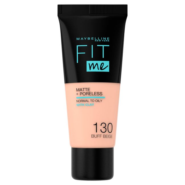 Maybelline New York Fit Me Matte+Poreless Fondöten - 130 Buff Beige (30 ml)