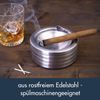 Ashtray, weatherproof, Stainless Steel RF 3315-00