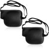 Geiomoo 3D Eye Patch for Adults, Adjustable Eyepatch for Amblyopia or Strabismus (Left Eye)