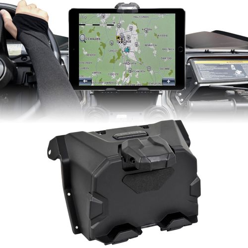 LDETXY Black iPad Mount for 2019-2022 Honda Talon 1000R/X/X-4 - Easy Installation, Compatible with Tablets and Smartphones