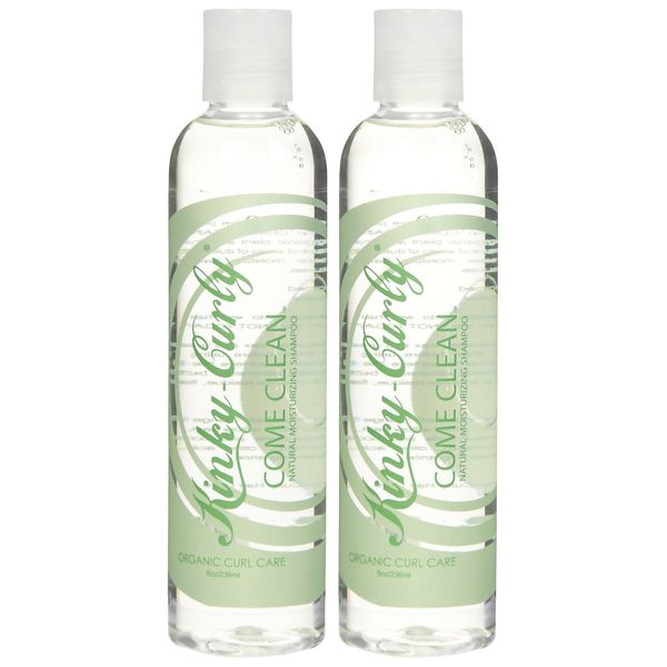 Kinky Curly Come Clean Shampoo - 8 oz - 2 pk