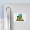 CafePress Hiking Backpack Magnets Rectangle Magnet, 2"x3" Refrigerator Magnet (10 Pack)