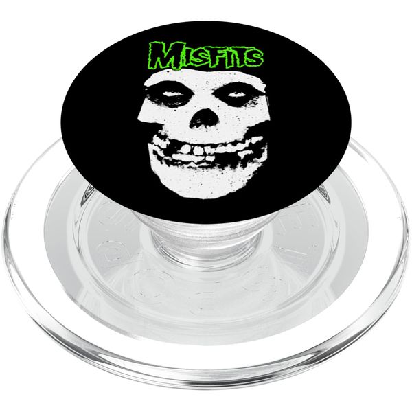 Misfits – Green Skull Logo PopSockets MagSafe PopGrip for iPhone