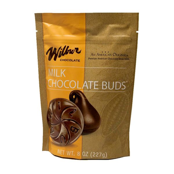 Wilbur Buds Milk Chocolate 8 oz. (1/2 lb.) #19033-1