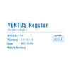 VICTAS Table Tennis Rubber Ventas Regular VENTUS Regular Black (0020) 2.0 200000