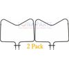 2 Pack Range Oven Bake Heating Element Whirlpool Kitchenaid WP9750213 PS402556