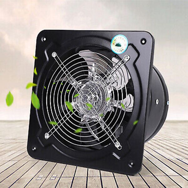 Stainless Steel Exhaust Fan Wall Mounted Ventilation Fan for Kitchen Bathroom