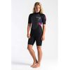 C Skins Womens Element 3/2 Shorty Wetsuit Blk/Slate