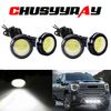 4Pcs White LED Eagle Eye Light 12V 15W Daytime Running DRL For Ford Escape