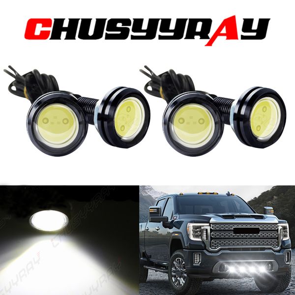 4Pcs White LED Eagle Eye Light 12V 15W Daytime Running DRL For Ford Escape