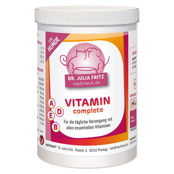 Vitamin Complete Vitamin Supplement Especially for Dogs 180 g