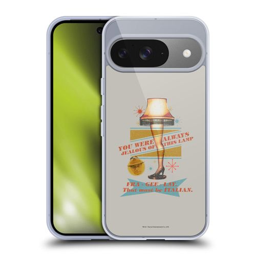 Head Case Designs Officially Licensed A Christmas Story Leg Lamp Composed Art Soft Gel Case Compatible with Google Pixel 9 / Pixel 9 Pro