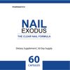Nail Exodus -Clear Nails Support Formula, Nail Supplement - 60 Capsules Official