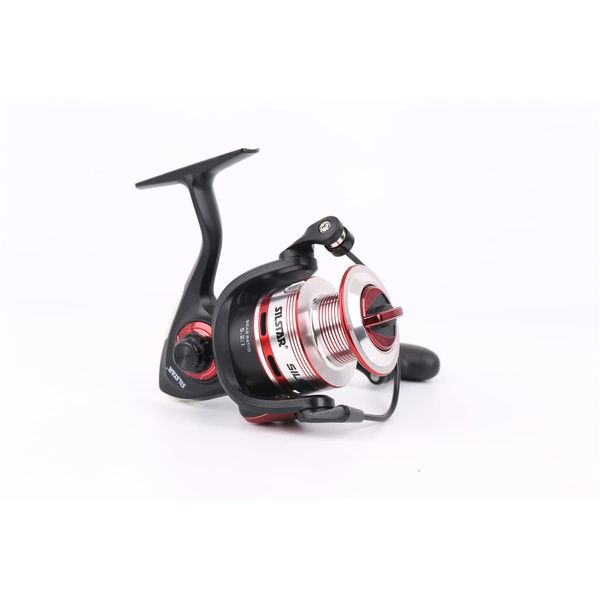 SILSTAR - Fishing Reel Typhoon II Size 3500 Front Drag 3 Ball Bearings Fixed Aluminium Spool Plus Spare Graphite Infinite Anti Reverse - Aluminium Handle Gear Ratio 1:5.2 For Coarse Freshwater Use